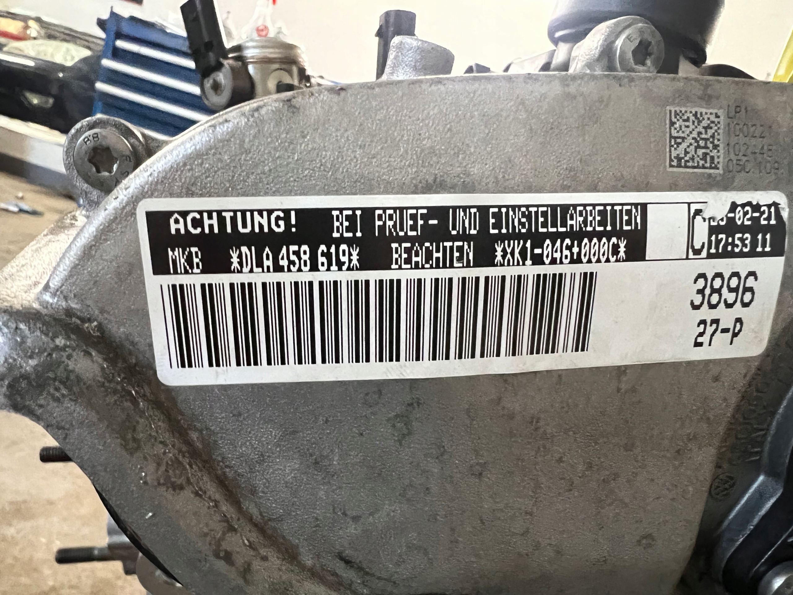 Двигатель Audi vw 1.0 DLA