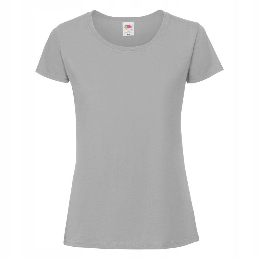 

Koszulka damska T-shirt Ringspun cynk.szarość L