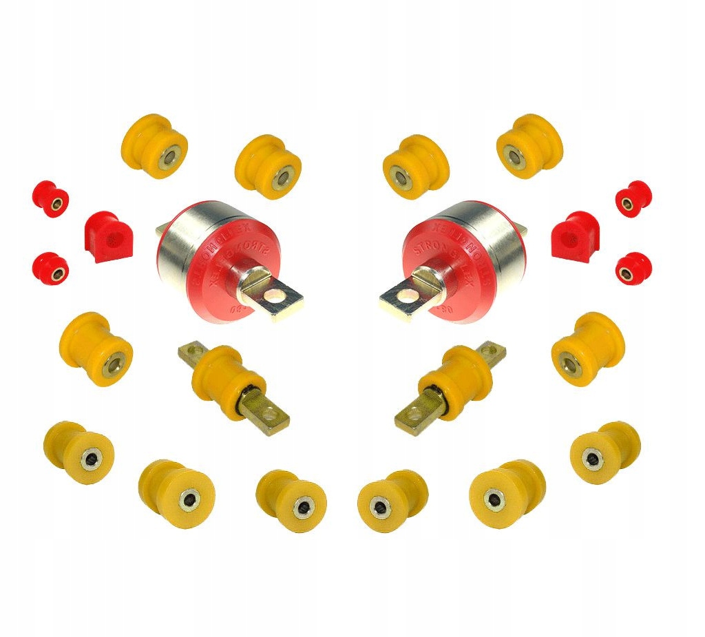 Sada zadního odpružení Honda Crx II (88-91) del Sol (92-97) Civic IV Ec