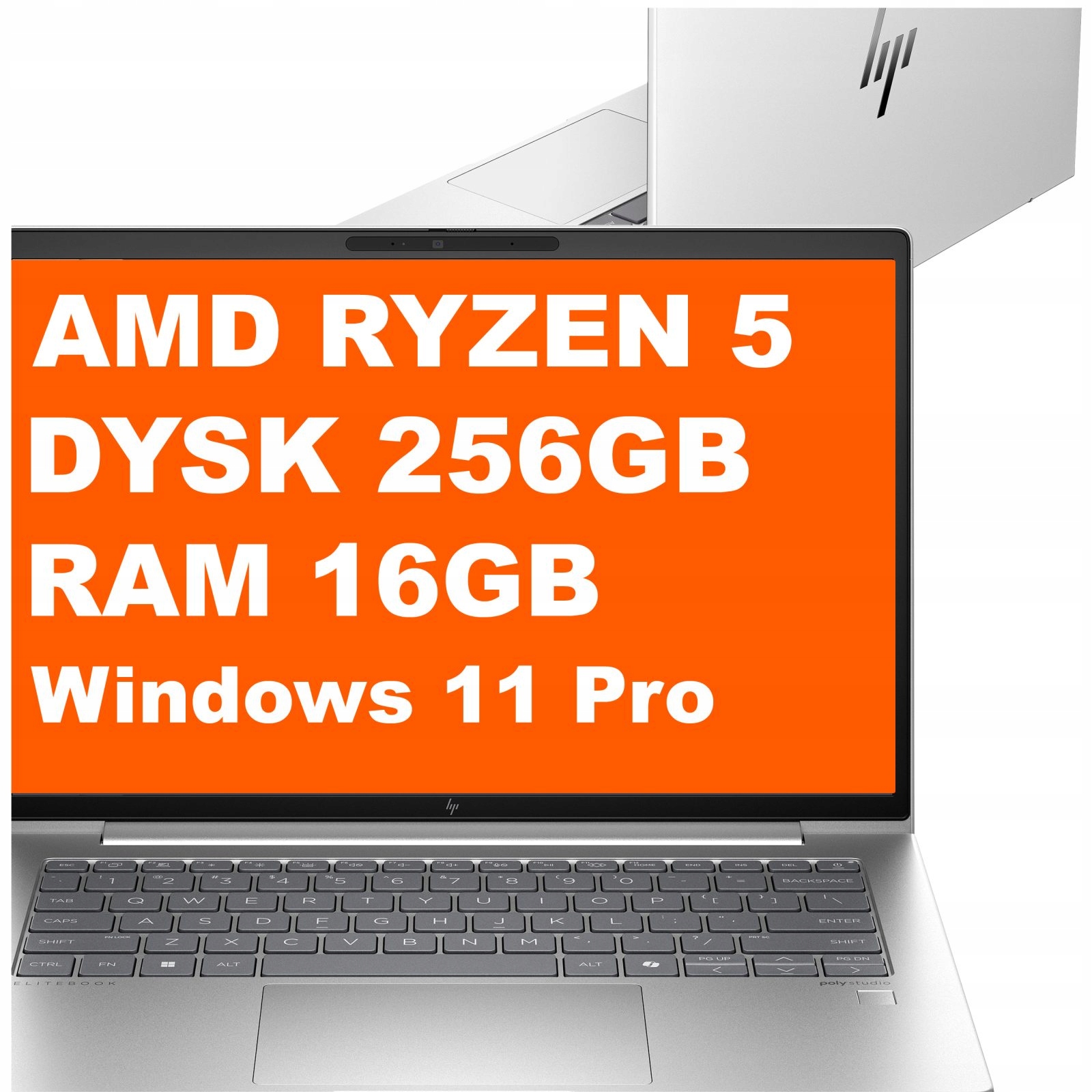 Laptop Biznesowy Hp EliteBook 645 G11 16GB 256GB Radeon Wuxga Win 11 Pro