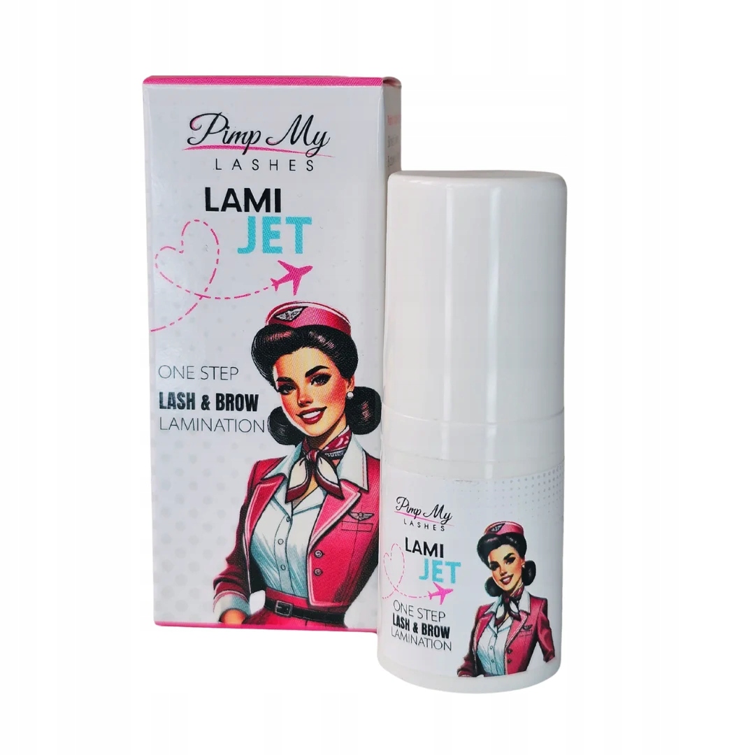 Pimp My lashes Lami Jet One step pro laminaci obočí a řas Velké Op. 15 ml