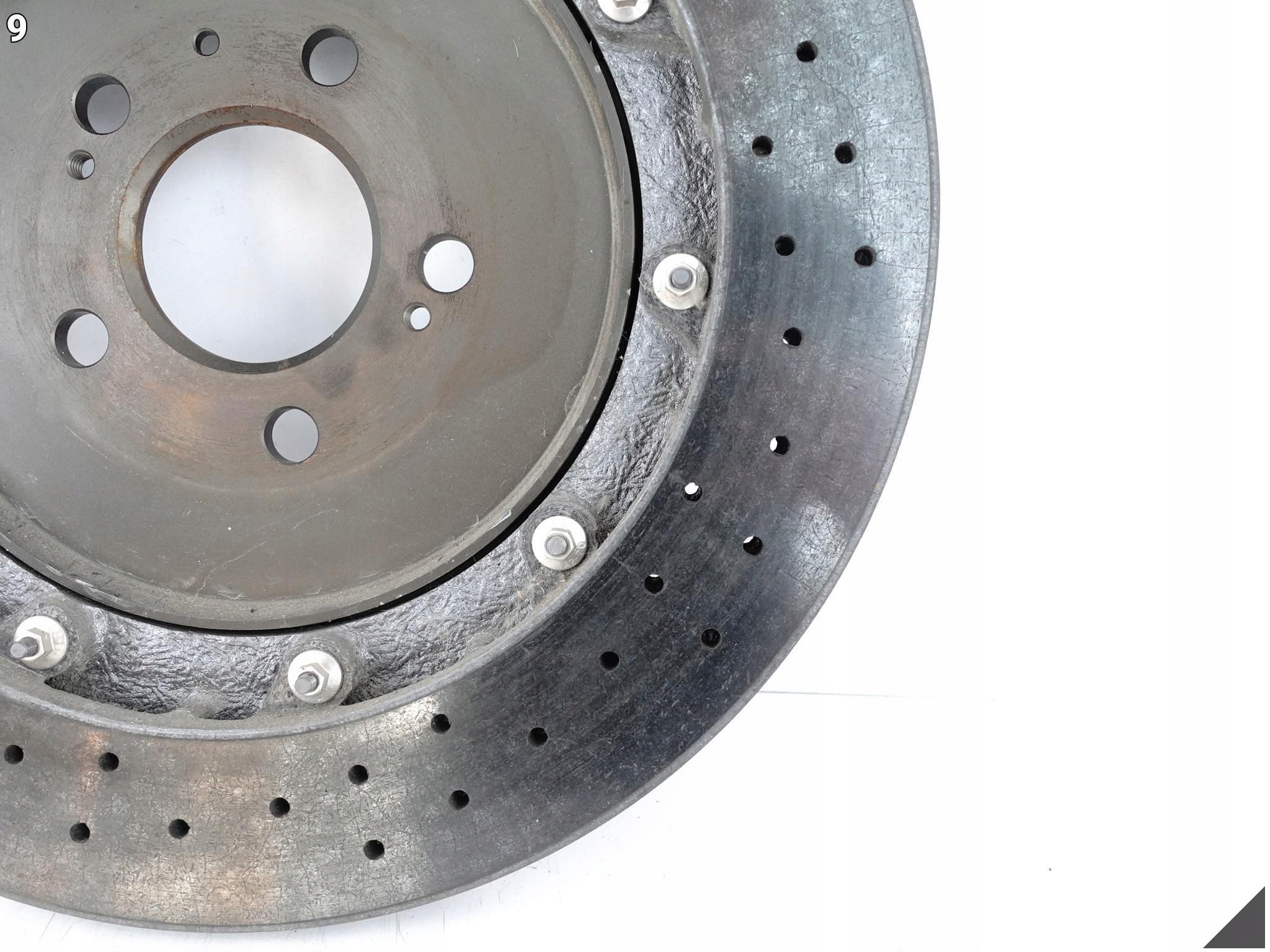 AUDI RS7 4G8 PERFORMANCE disc CERAMICZNA rear part right 370x30 (only 70 KM)