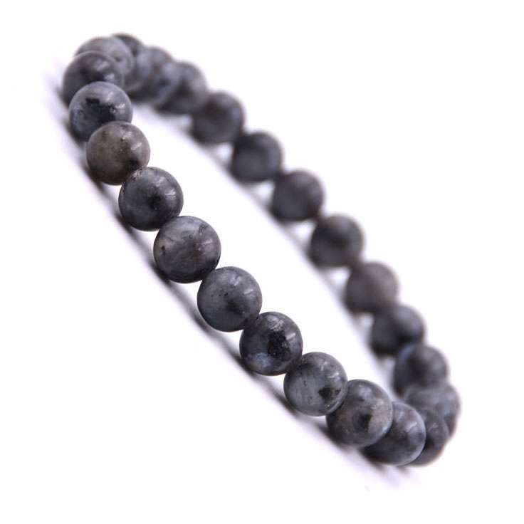 BRANSOLETKA MĘSKA KAMIEŃ NATURALNY LABRADORYT Kod producenta 2