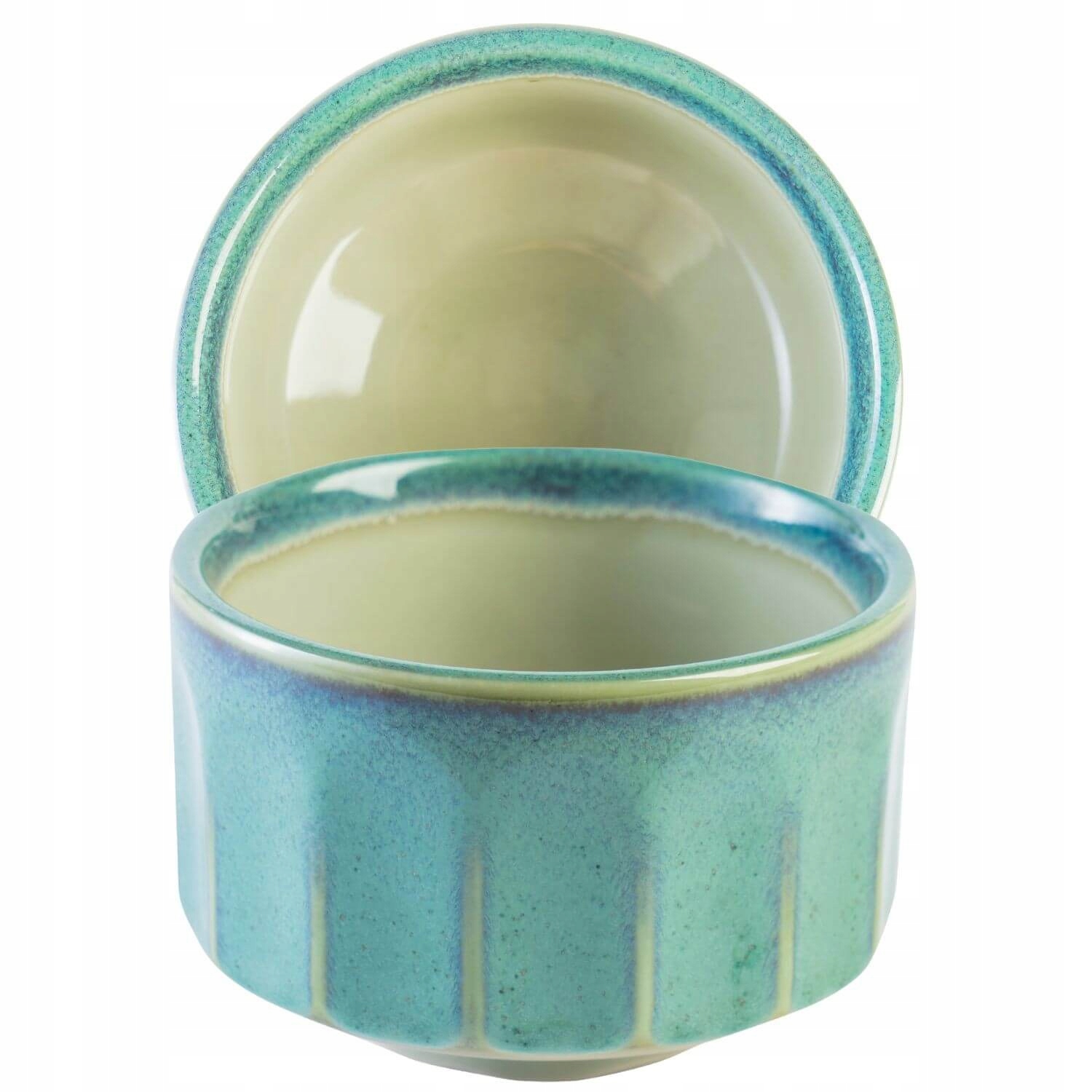 Levně Šálek Na Čaj Matcha Japonská Keramická Blue Green Kozan Originální