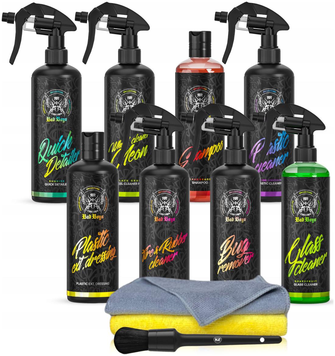RR Customs RRC Bad Boys Zestaw Kosmetyków Do Auta Detailing Na Prezent