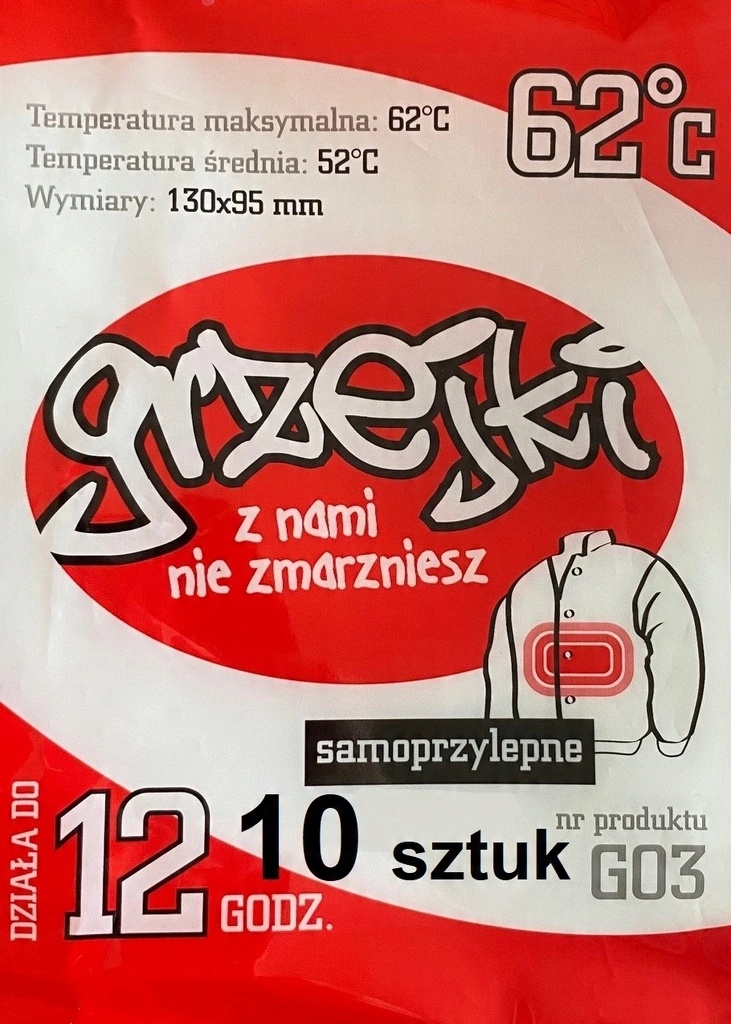 

Ogrzewacze Grzejki do ciała na narty Body Warmer