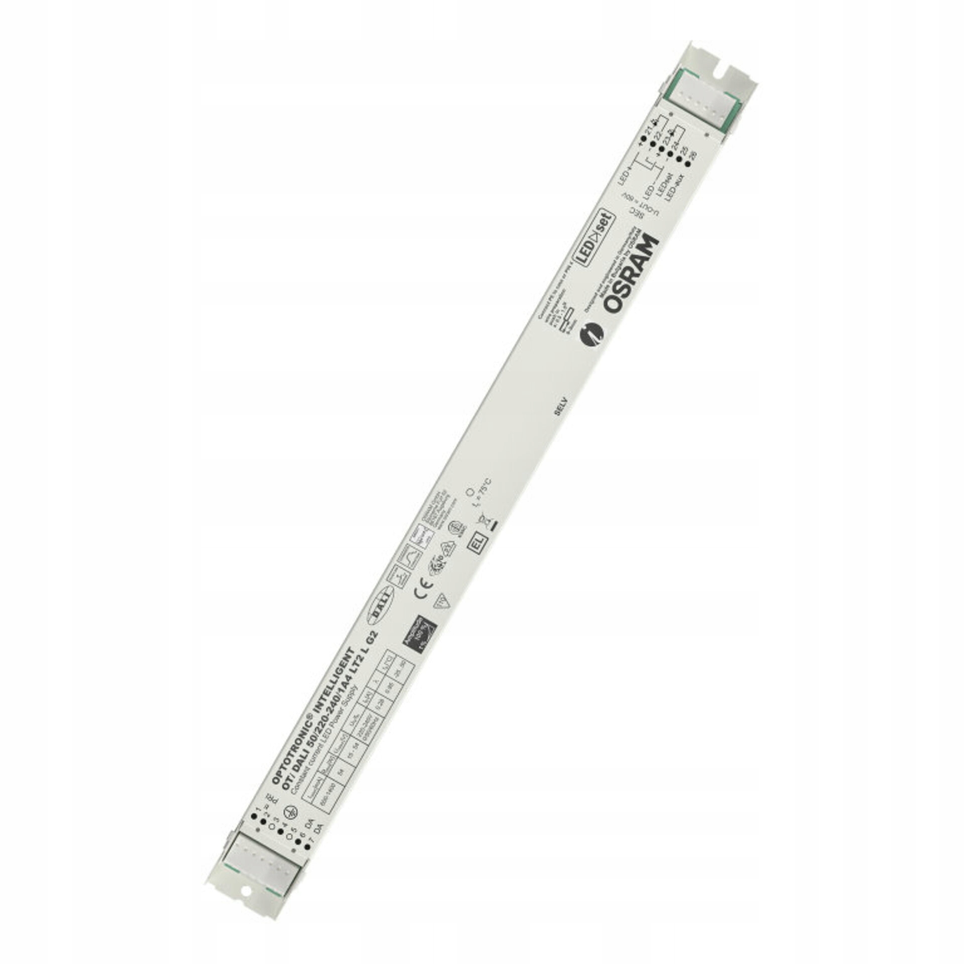 Ledvance OTi Dali 50/220-240/1A4 LT2 L G2 stmievateľný Led driver 50 W