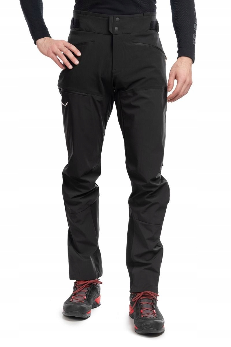 Pánské trekové kalhoty Salewa Ortles Dst/sw Black Out XL (52)