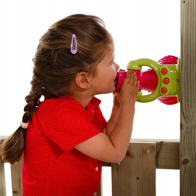 Gwiazdor MEGAFON na PLAC ZABAW różowy Nowość Marka KB