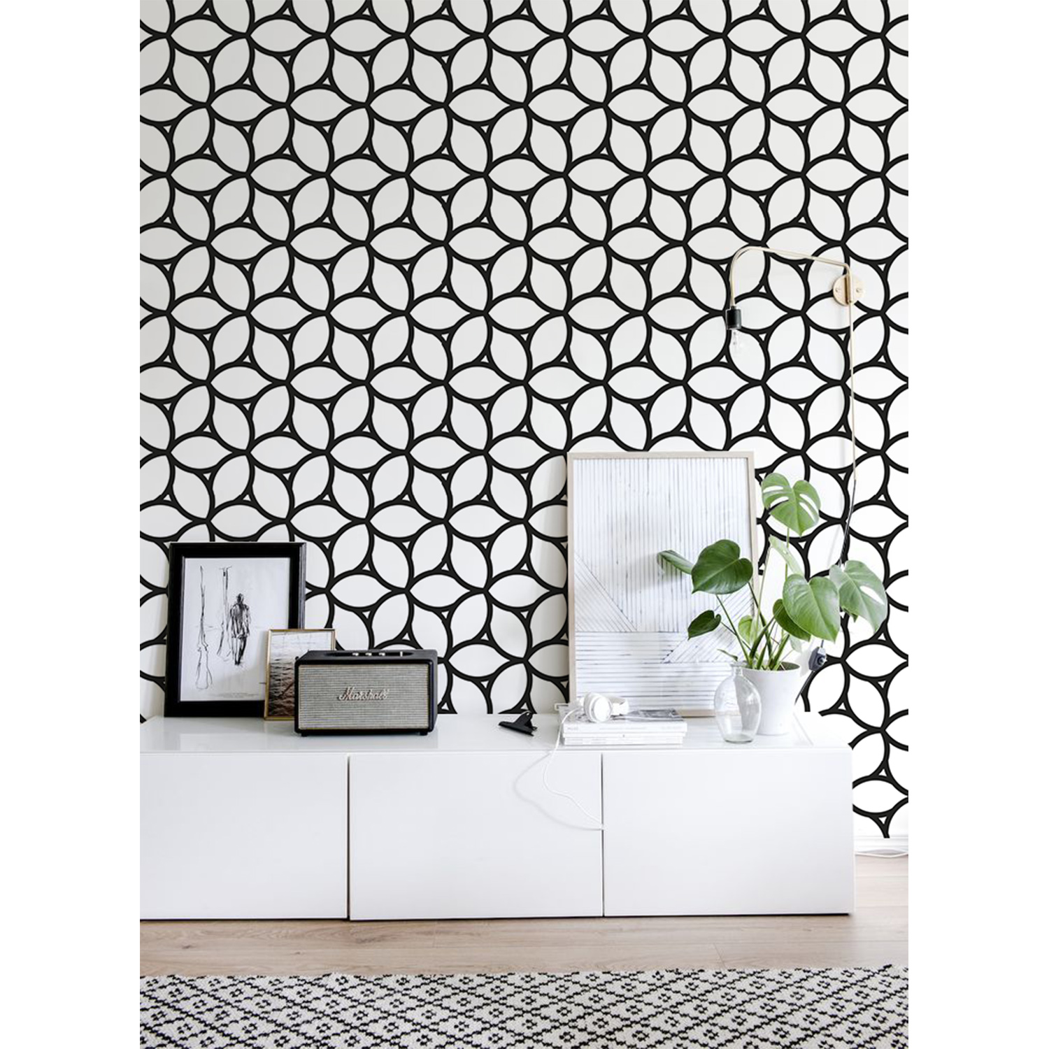 

Tapeta na ścianę Abstrakcja geometryczna 290x290cm