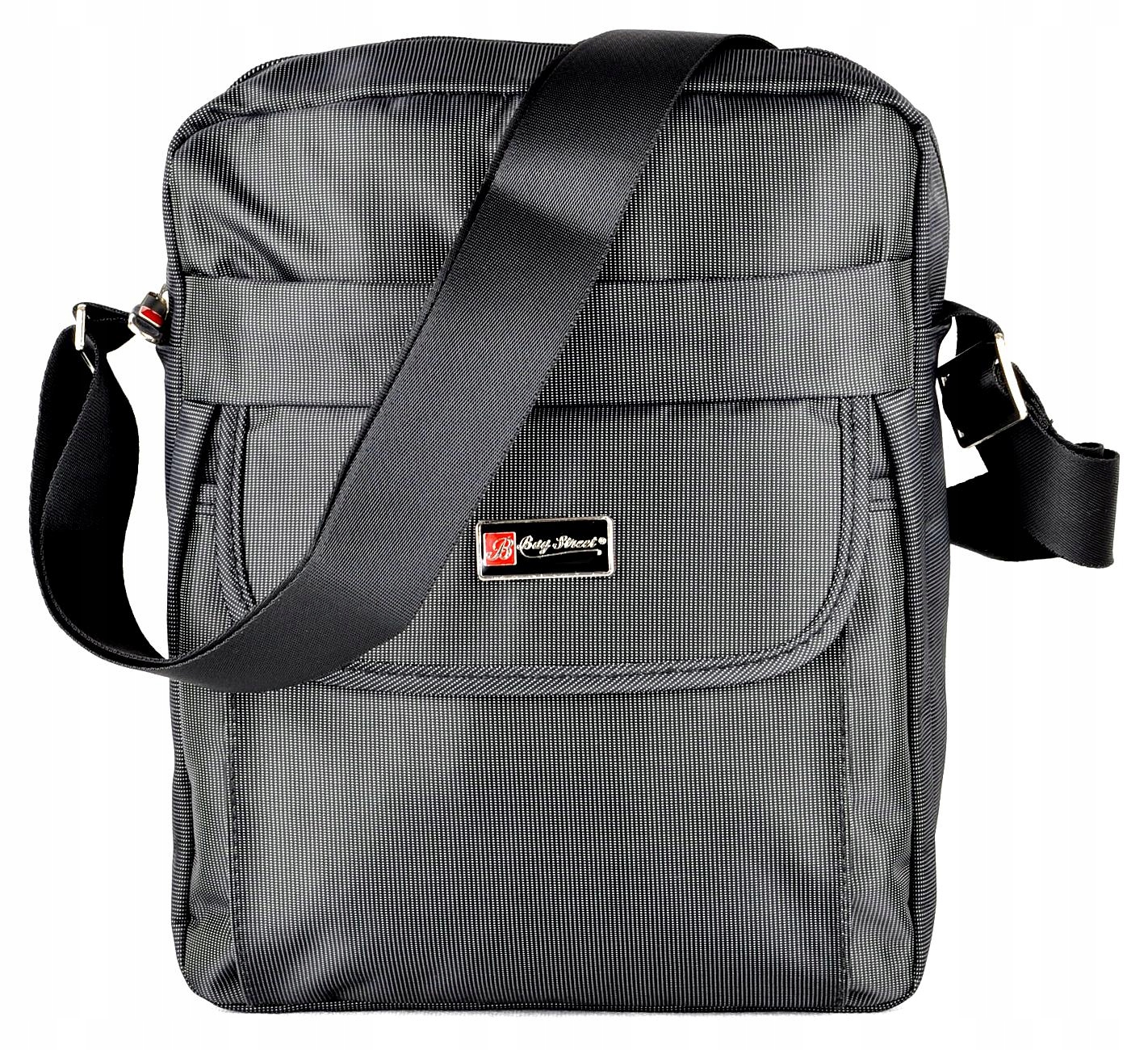 Grafitová pánská kabelka Mládežnická Taška Klapka Taška Bag Street Casual