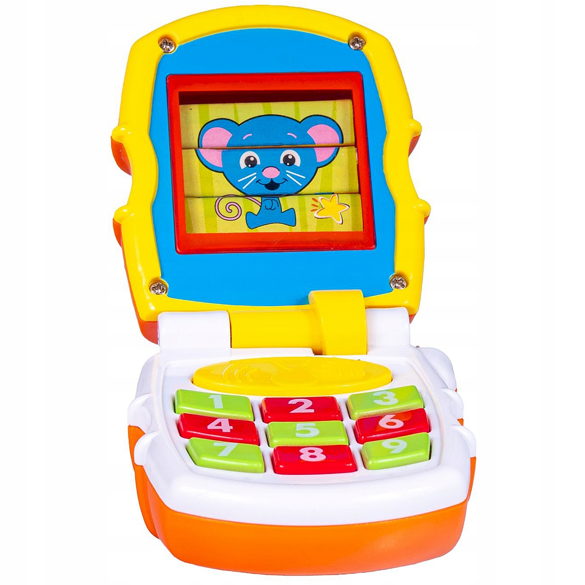 SMILY PLAY Telefon z klapką układanka dźwięk 6m+ Kod producenta SP83678 AN01