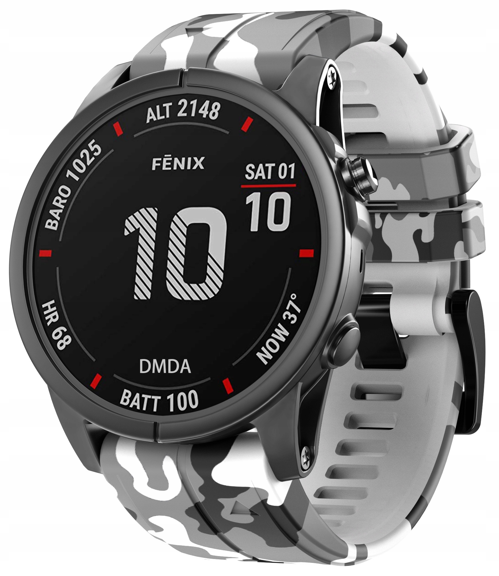 Pasek MORO Garmin Forerunner 965 (szerokość 22mm) Kolor szary
