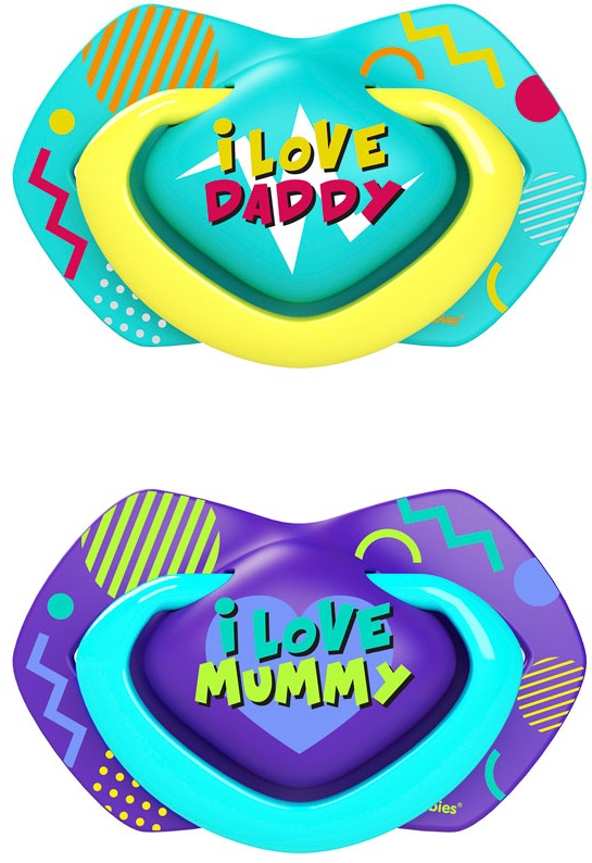 CANPOL SMOCZEK SYMETRYCZNY NEON LOVE + ETUI 0-6m Kod producenta 22/652_blu