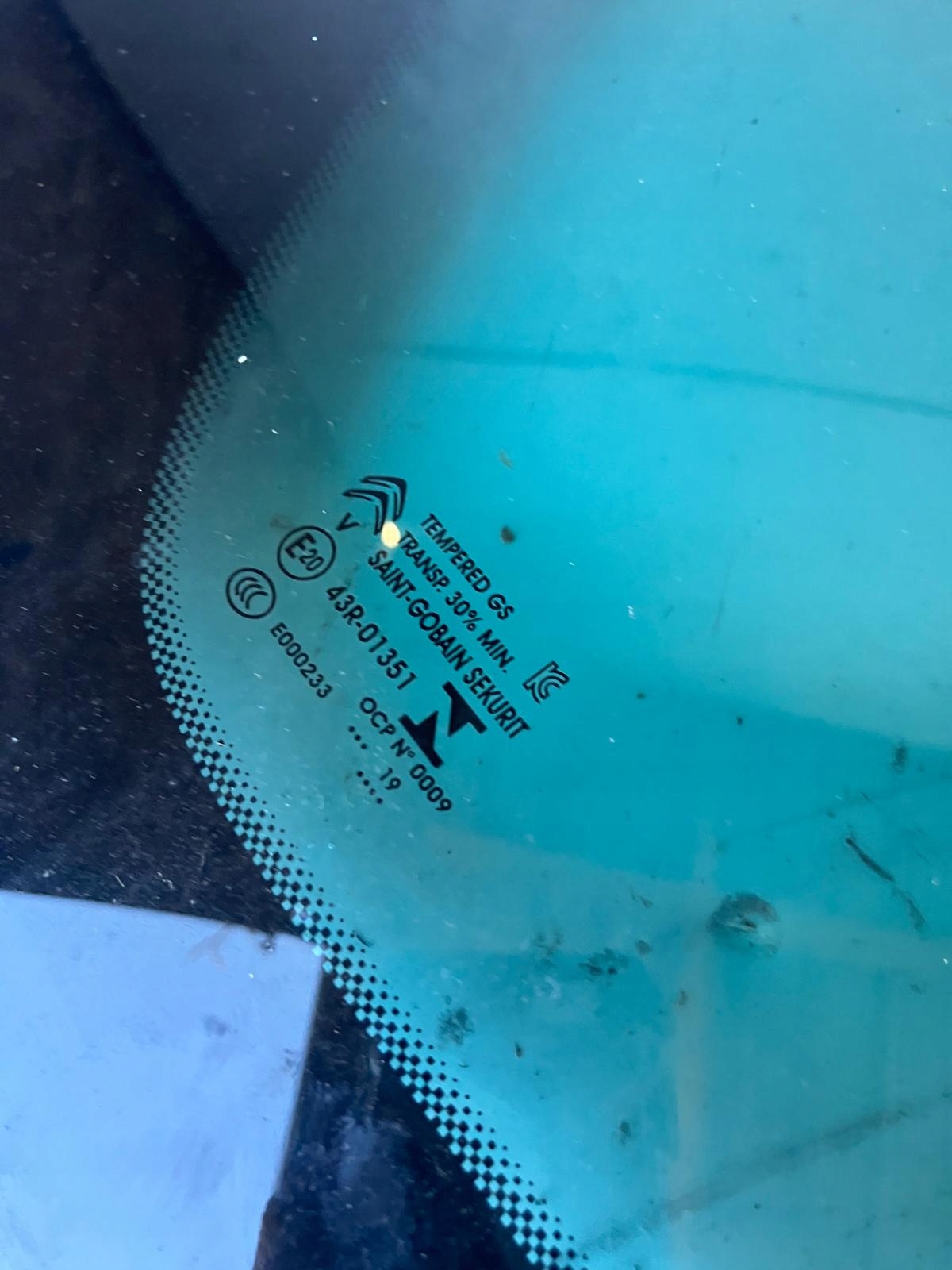 window bodywork left rear part C3 AIRCROSS 19R