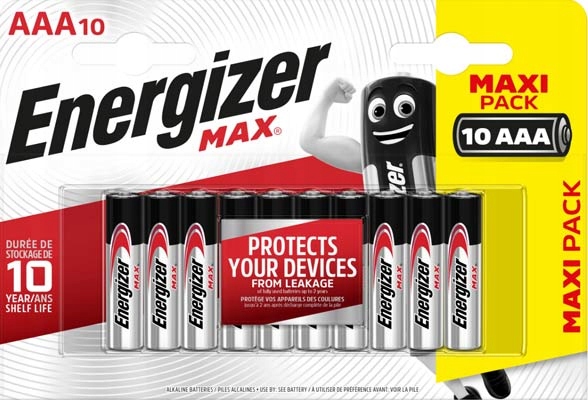 

10x bateria Aaa Energizer Max Ultra+ LR03 1,5V