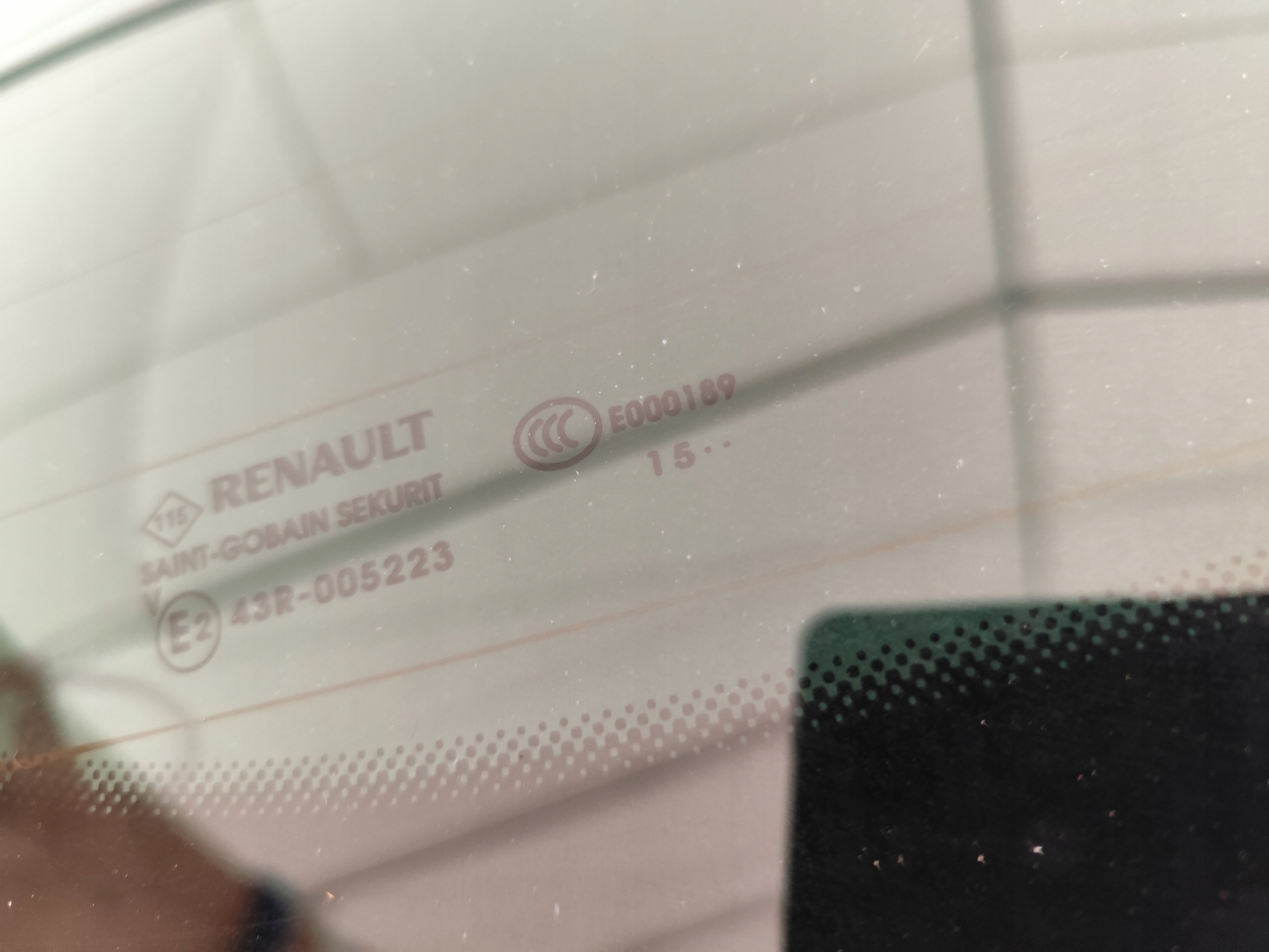RENAULT ESPACE V boot door rear DEMONTAZ