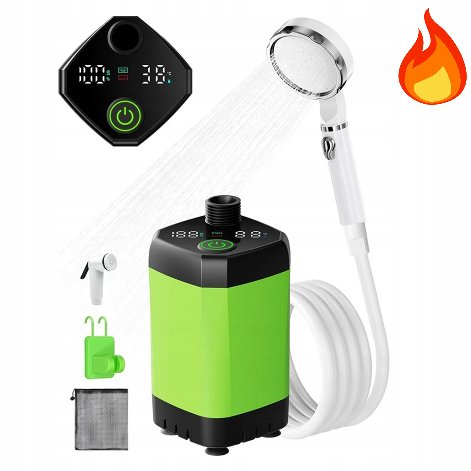 Přenosná Kempingová Sprcha, Vylepšená Událostní Pumpa