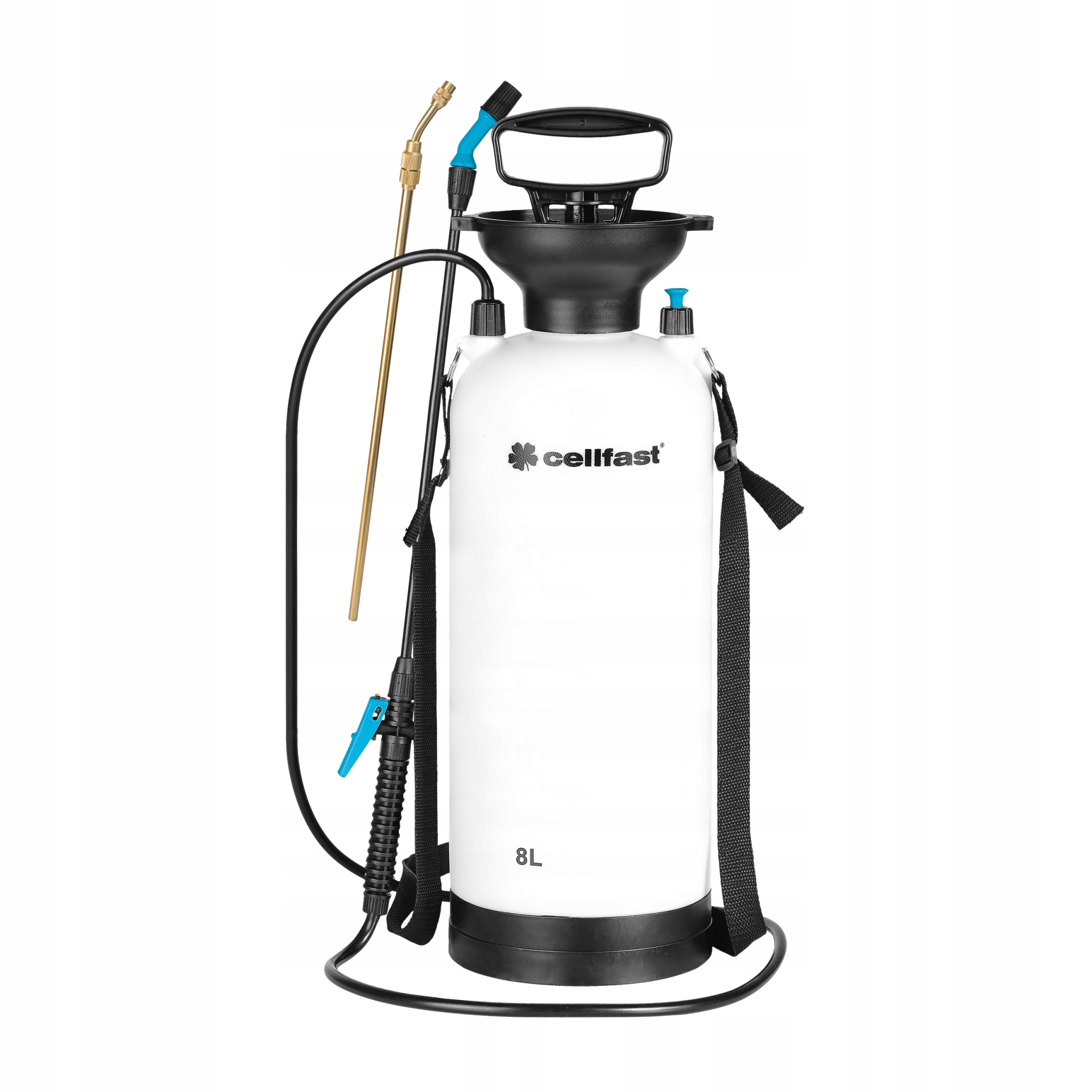 Cellfast Opryskiwacz Ręczny Ciśnieniowy Z Lancą 8L