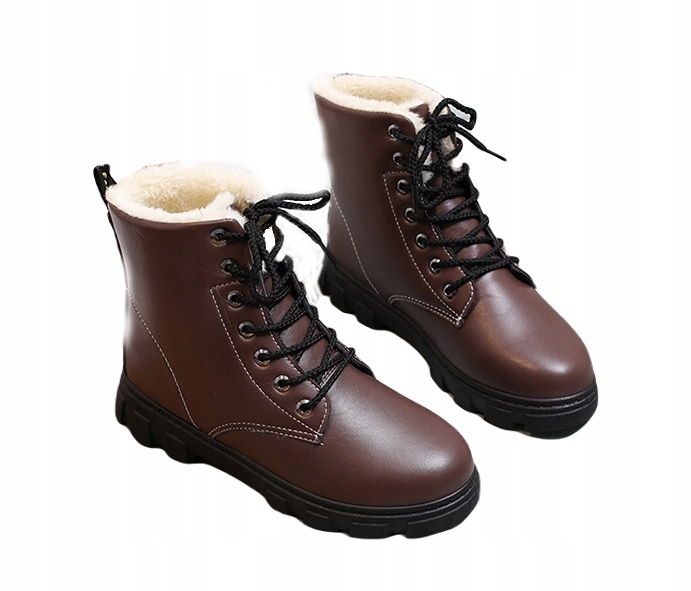 BUTY ZIMOWE DAMSKIE OCIEPLANE ŚNIEGOWCE R.39