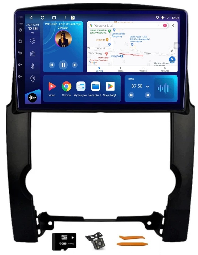 Radio Android Navigácia Kia Sorento 2 09-12 4/64GB Lte 4G CarPlay Gps