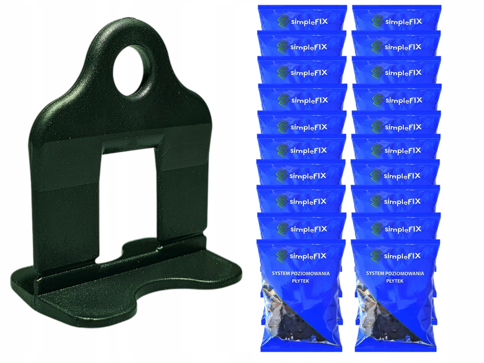 SYSTEM POZIOMOWANIA PŁYTEK 2000 KLIPSÓW SIMPLEFIX POLSKI PRODUKT