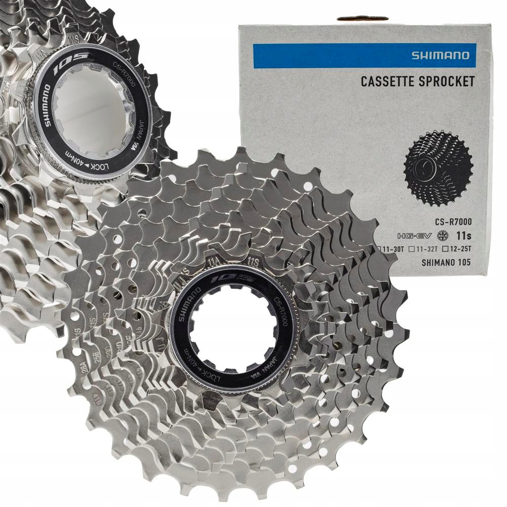Kaseta rowerowa szosowa Shimano 105 CS-R7000 11 rzędów 11-28