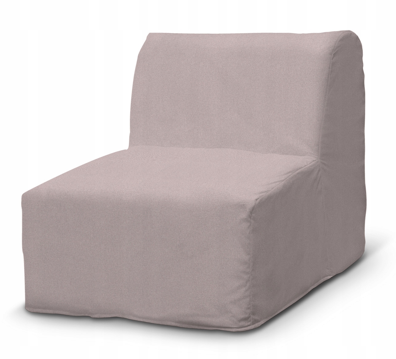 Potah na křeslo Lycksele jednoduchý Ikea fialový