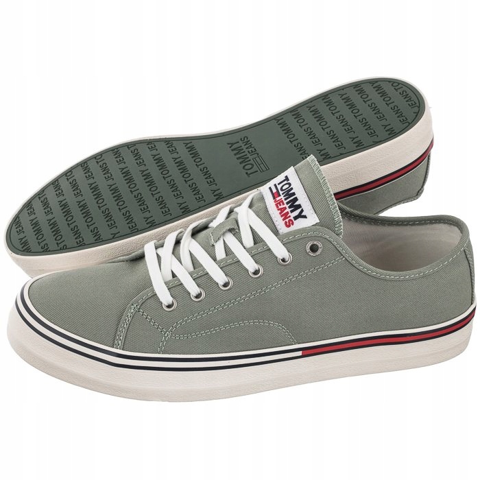 

Męskie Tenisówki Tommy Hilfiger EM0EM00962 Szare