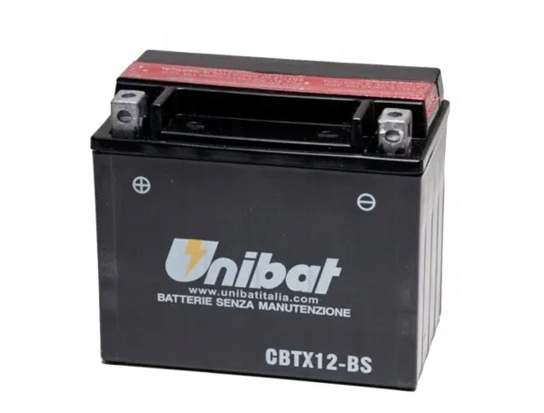 Batéria Unibat Agm 10Ah 180A L+