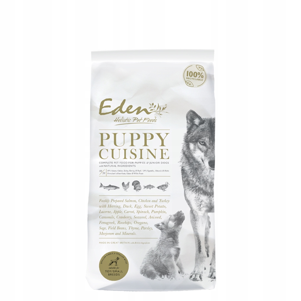 Levně Eden Puppy Cuisine Střední a velká plemena 2 kg krmivo pro štěňata