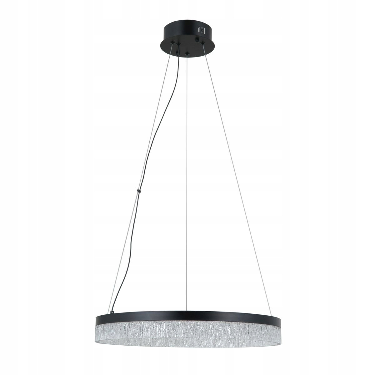 Lampa wisząca Led 22W czarna Italux nowoczesna