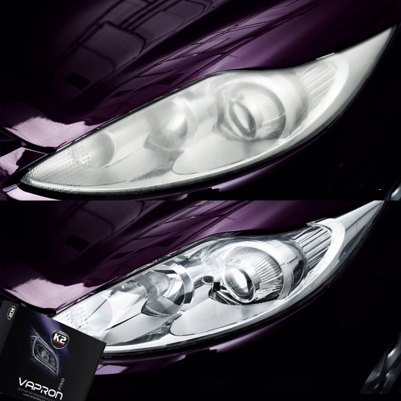 K2 VAPRON KOMPLETNY ZESTAW REGENERACJI REFLEKTORÓW Rodzaj polerowanie lamp
