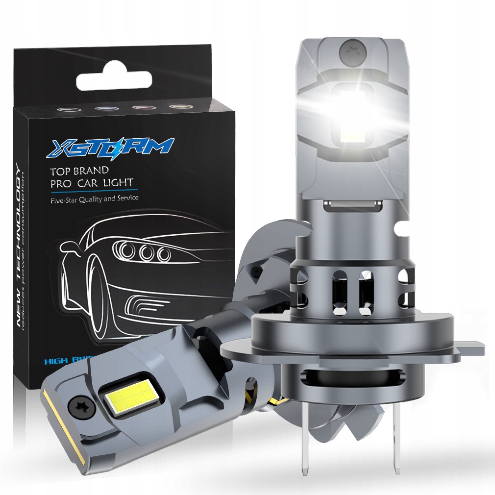 Żarówki Samochodowe Led Xstorm A16 H7 1 Do 1 Bez Adapterów Canbus