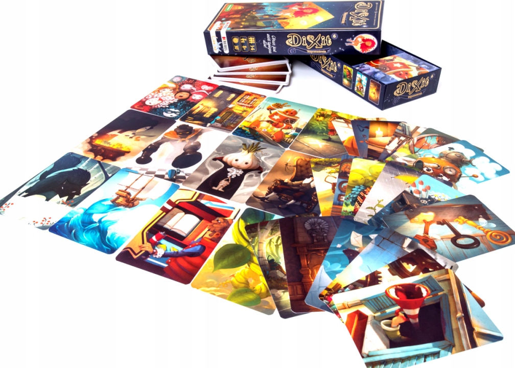 Wspomnienia. Dixit 6. Dodatek do gry. Rebel. 98461 Wersja językowa gry polska