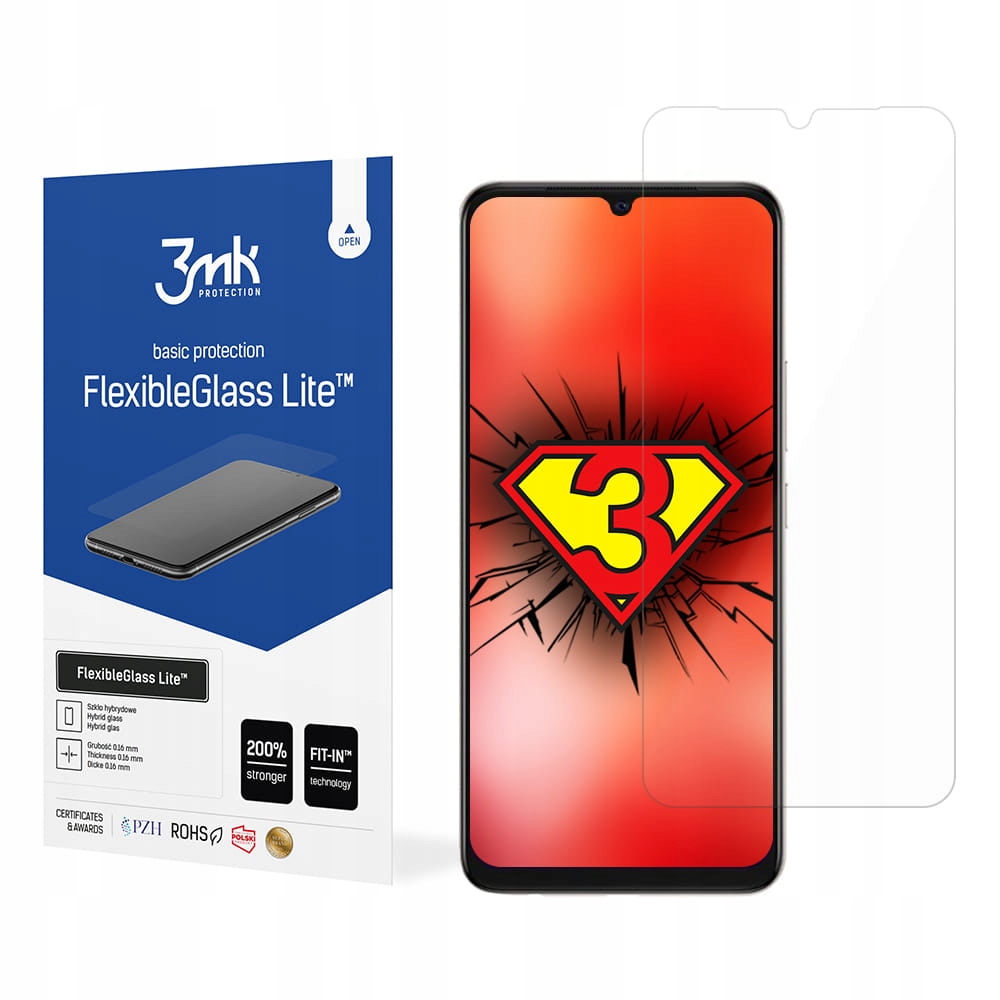 

Szkło hybrydowe do Vivo V20 3mk FlexibleGlass Lite