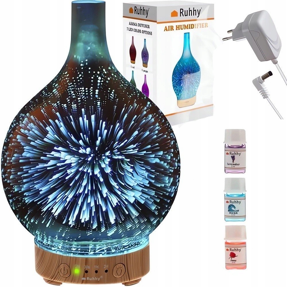 Ruhhy 22356 3D Aroma difuzér 7 Led