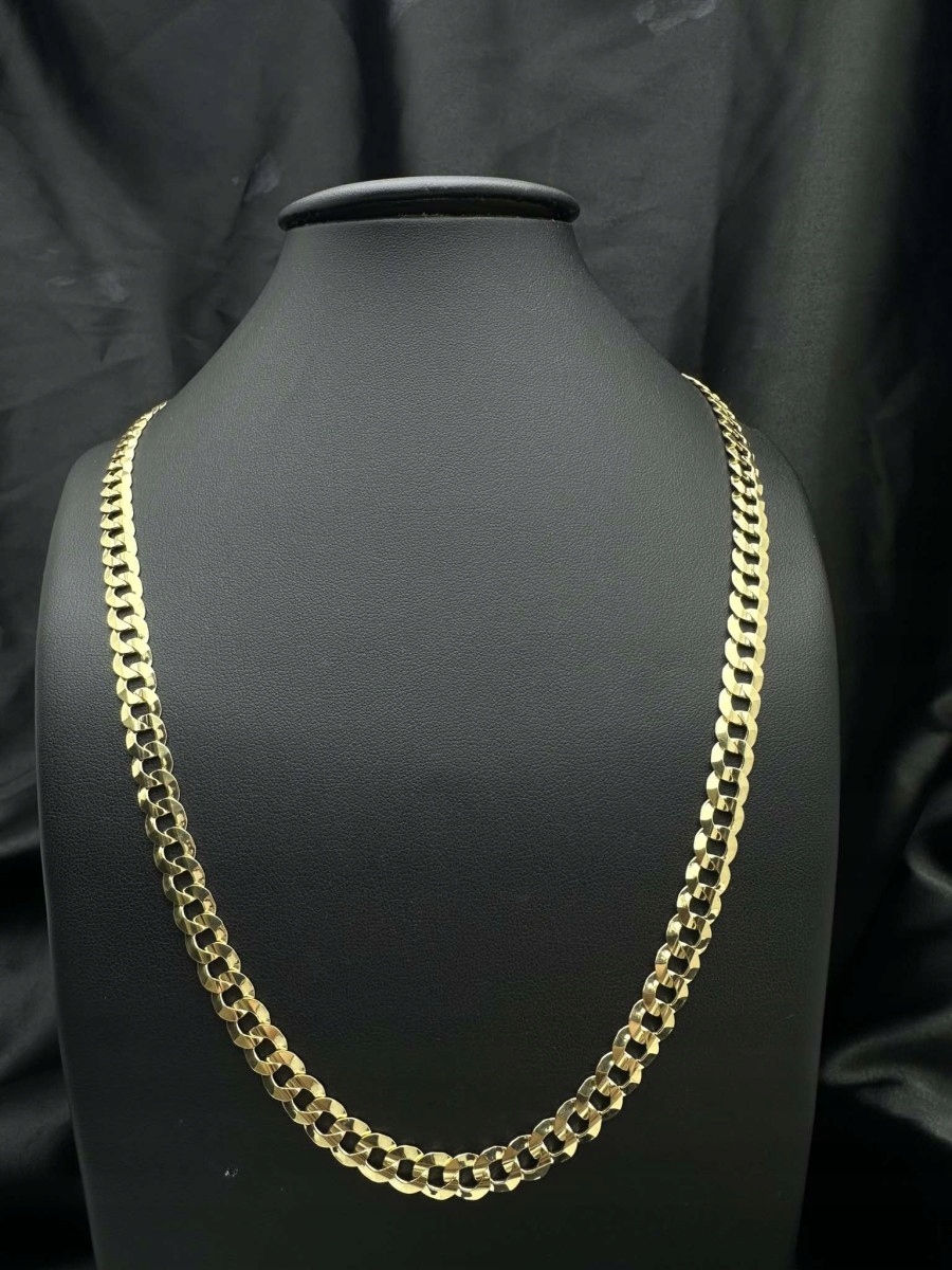 Piękny Złoty łańcuch Pancerka 34,94G P585 60CM