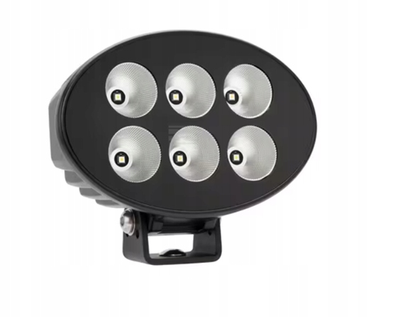 Oválná Pracovní Lampa LED6 36W 3500lm 12/24V Krátké Světlo