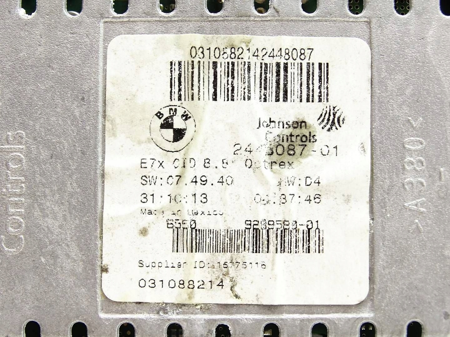 Écran NAVI Navigation BMW X5 E70 X6 E71 LIFT 9289580