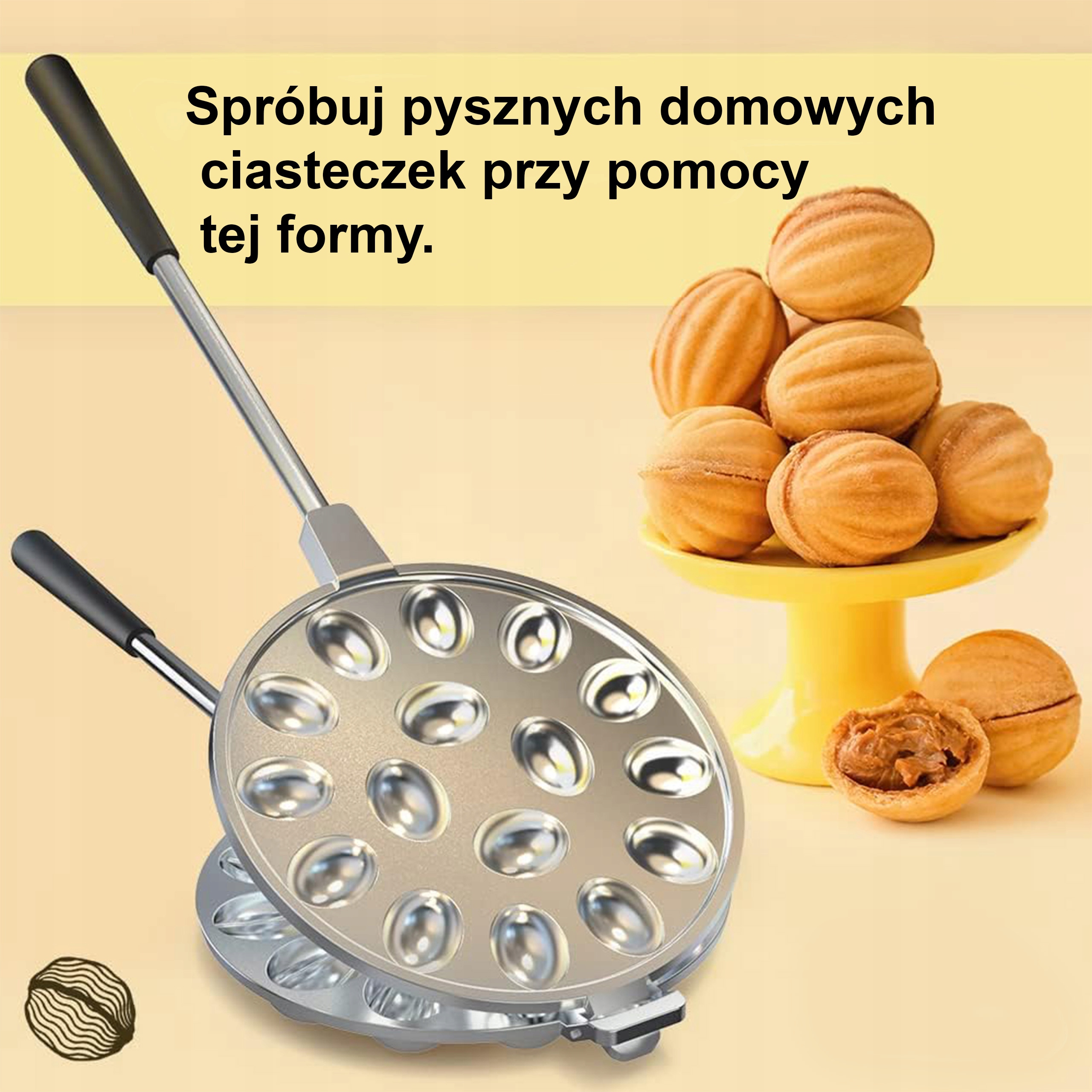 FORMA DO PIECZENIA CIASTEK ORZESZKÓW OPIEKACZ NA ORZESZKI 16szt #70APT EAN (GTIN) 6901423477537