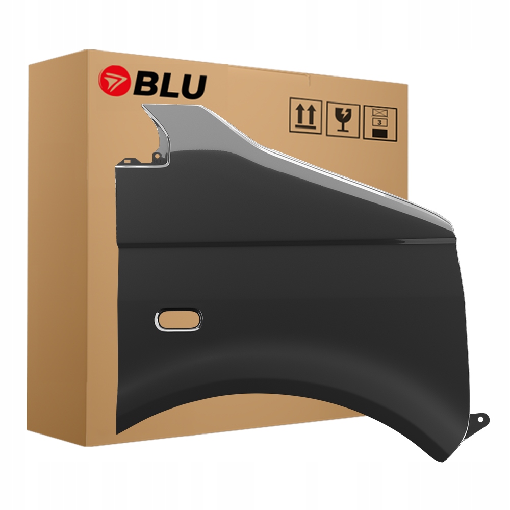 Blu Blatník Vw T5 Transporter Multivan LH7W pravý šedý 03-15 přední