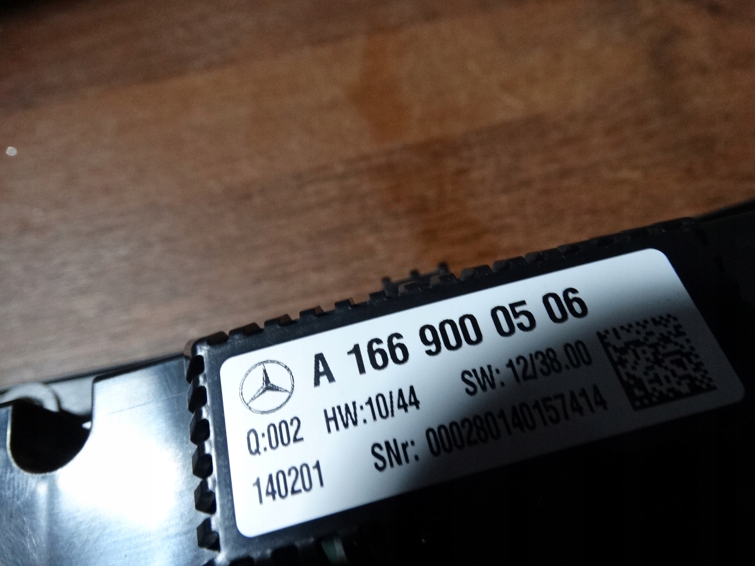IDEALNY UNITE COMMANDE CLIMA MERCEDES W166 W292 1