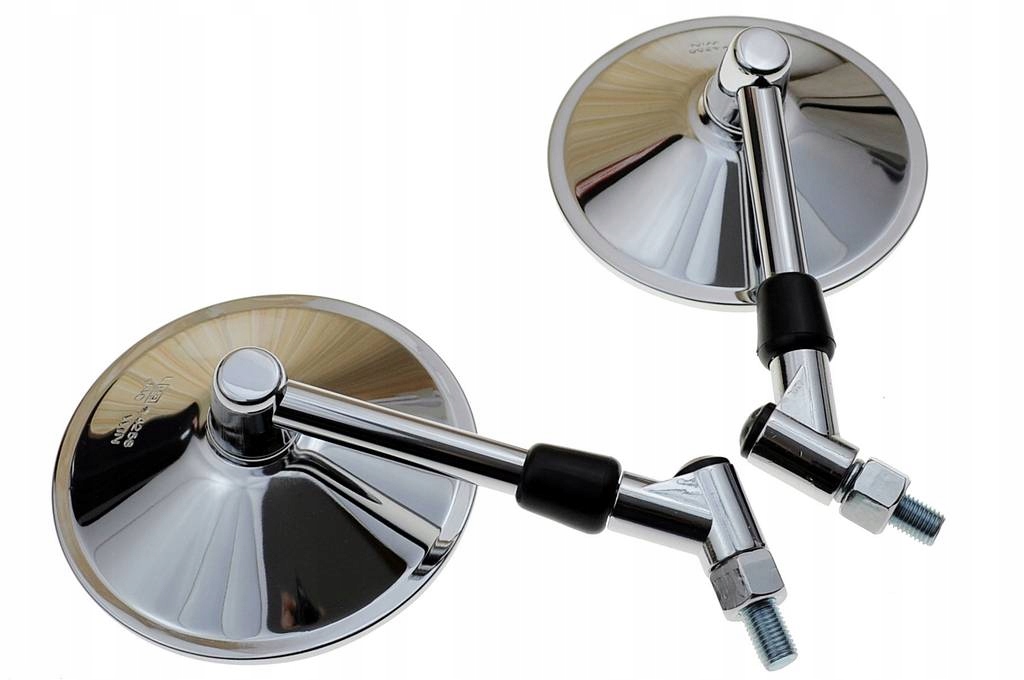 LUSTERKA UNIWERSALNE CHROMOWANE OKRĄGŁE M10 CE E Numer katalogowy części MOTKS130DAS