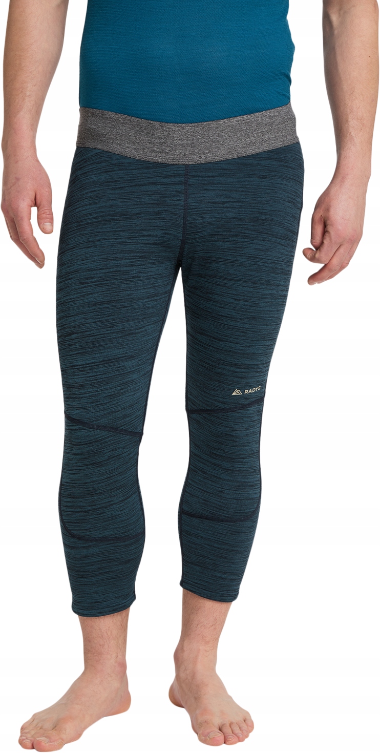 Pánské legíny Radys R4 Stretchfleece 3/4 Tights r.XXL