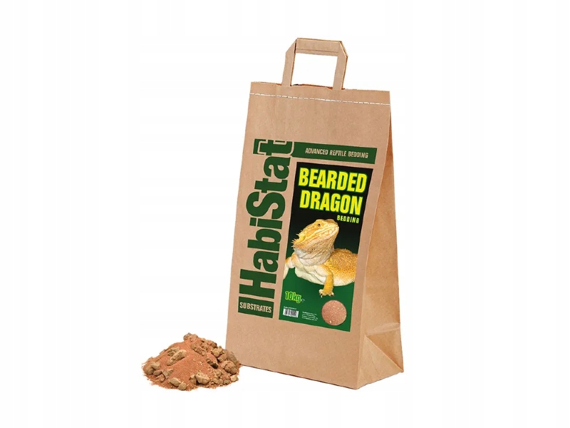 Levně HabiStat Podestýlka pro Agamu Vousatou 10kg