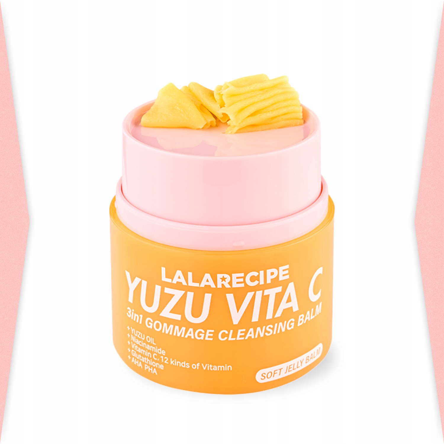 Čistící balzám LalaRecipe Yuzu Vita C 3in1 Gommage 50 ml s vitamínem C
