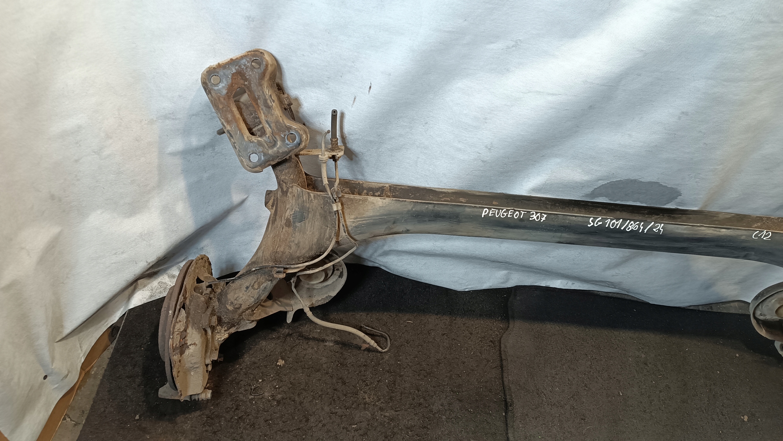 Achsträger hinten PEUGEOT 307 2003r