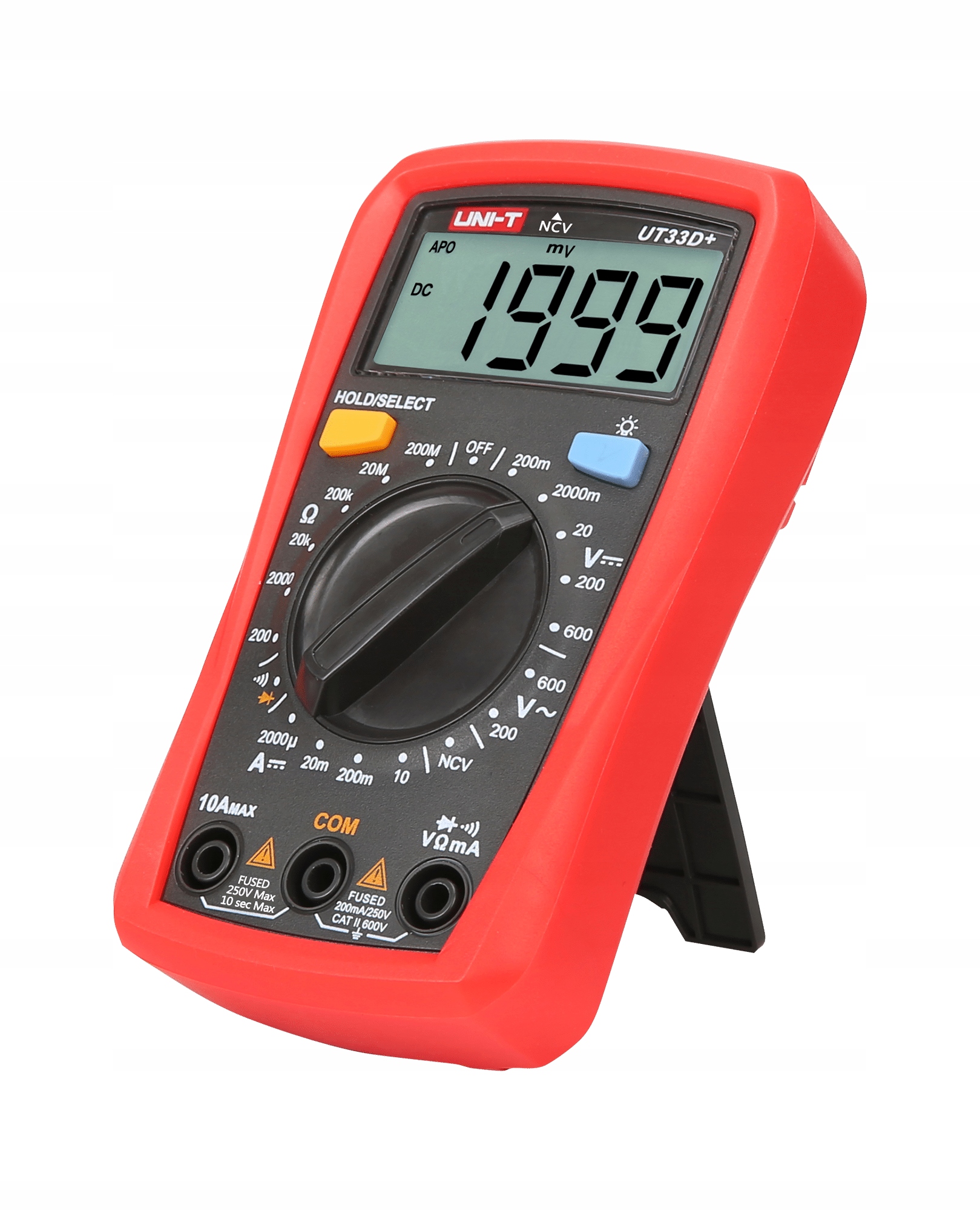 MIERNIK NAPIĘCIA DETEKTOR PRĄDU MULTIMETR UNIWERSALNY UNI-T UT33D+ Kod producenta MIE0328