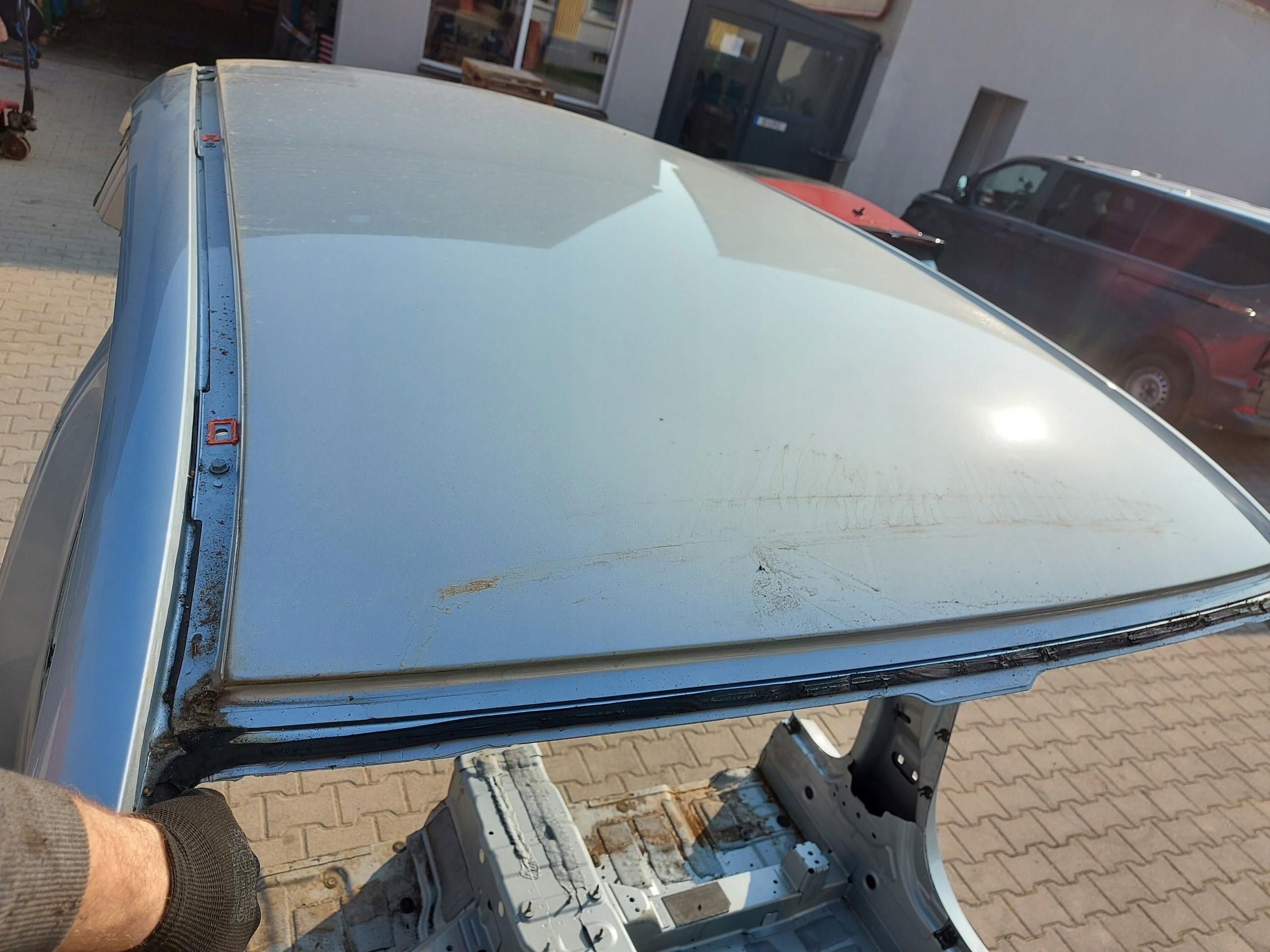 Mercedes W254 GLC 220d dach srebrny 922